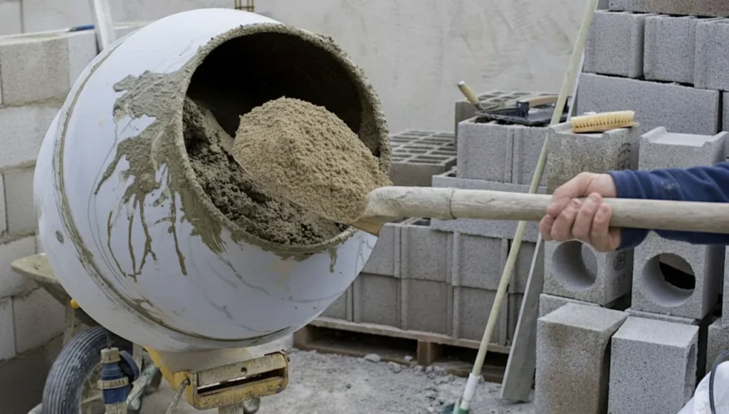 dosage béton pelle sac 35 kg