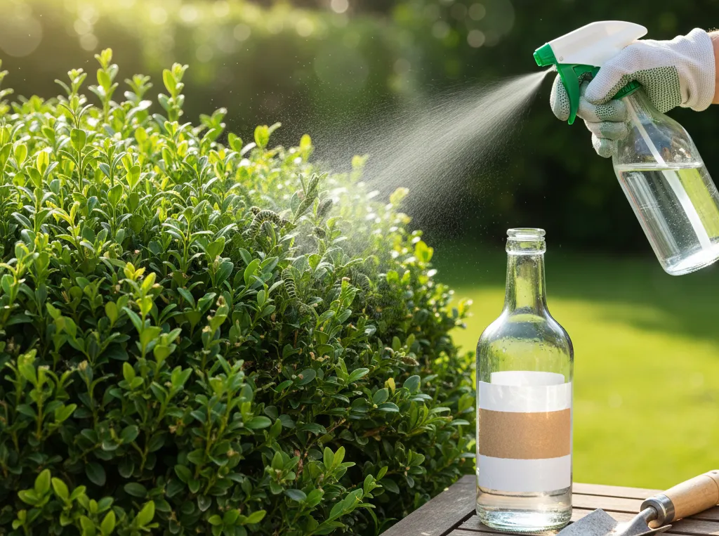 pyrale du buis traitement au vinaigre blanc