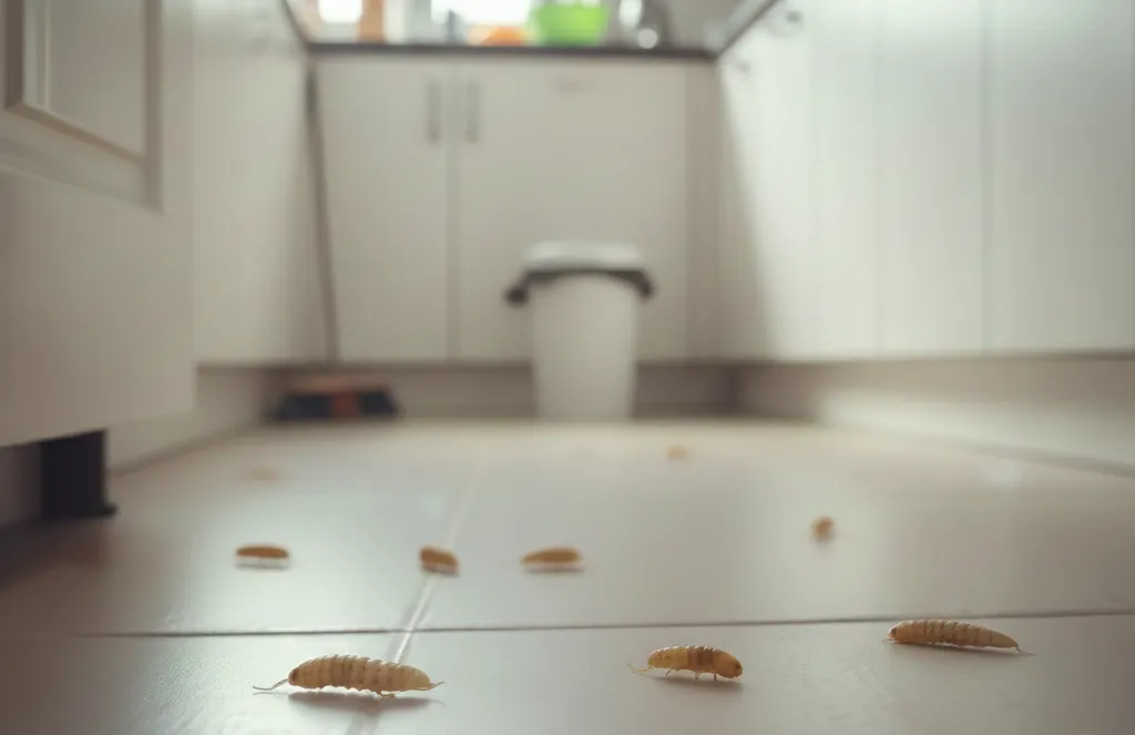 asticot dans la maison signification