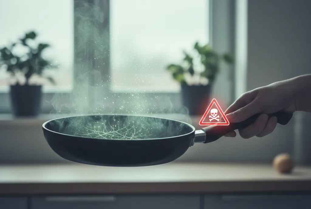 poêle en céramique danger