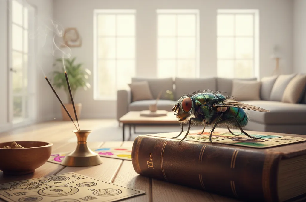 mouche dans la maison signification