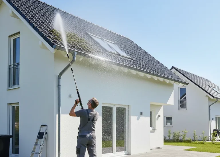 nettoyer sa toiture sans monter sur le toit