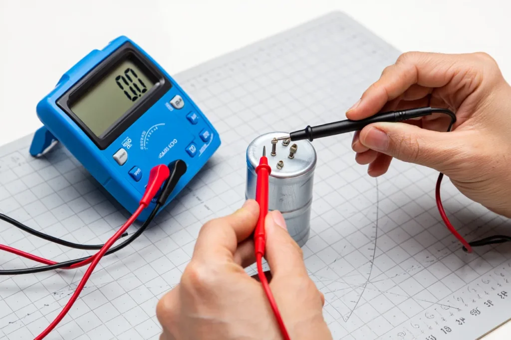 comment tester un condensateur