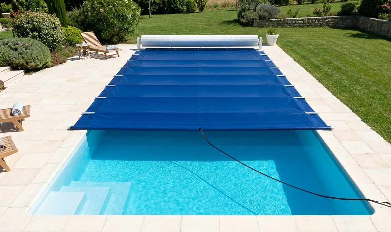 Bâche à barres de piscine : les inconvénients à connaître