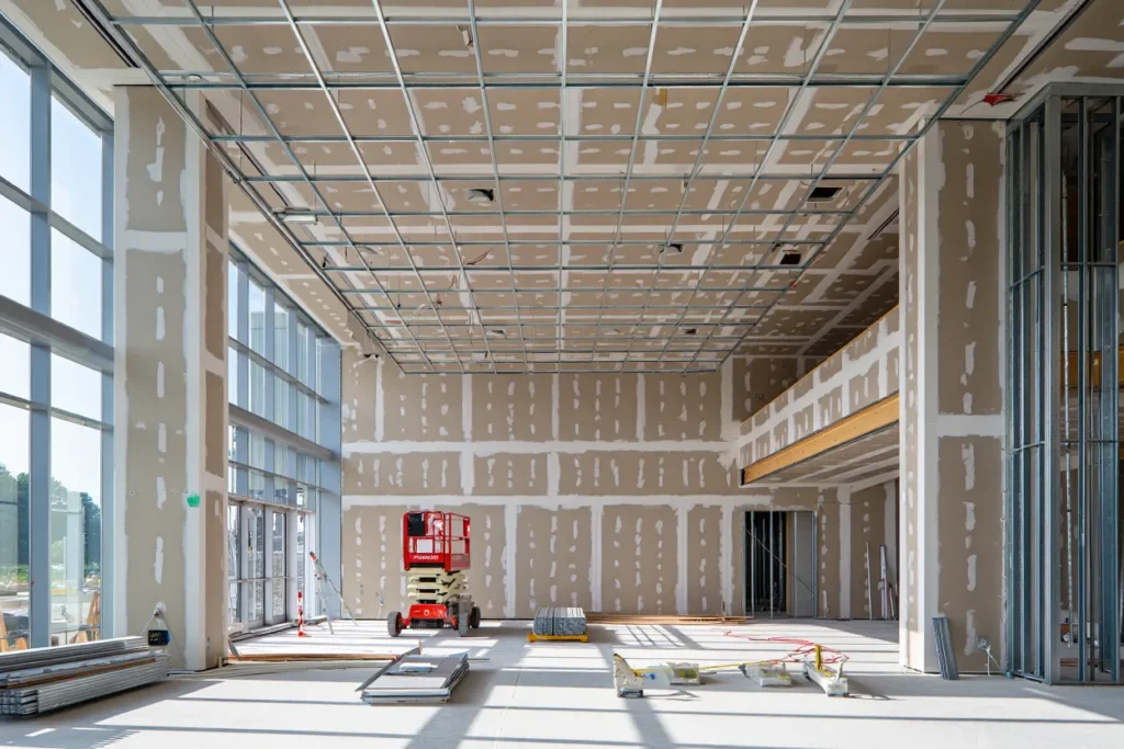 portée maximum plafond autoportant m48