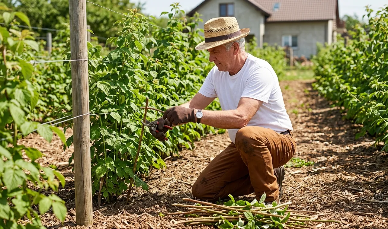 Comment tailler les framboisiers pour une belle récolte ?