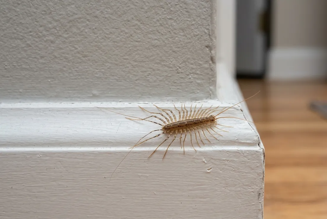 Mille-pattes dans la maison : signification et solutions