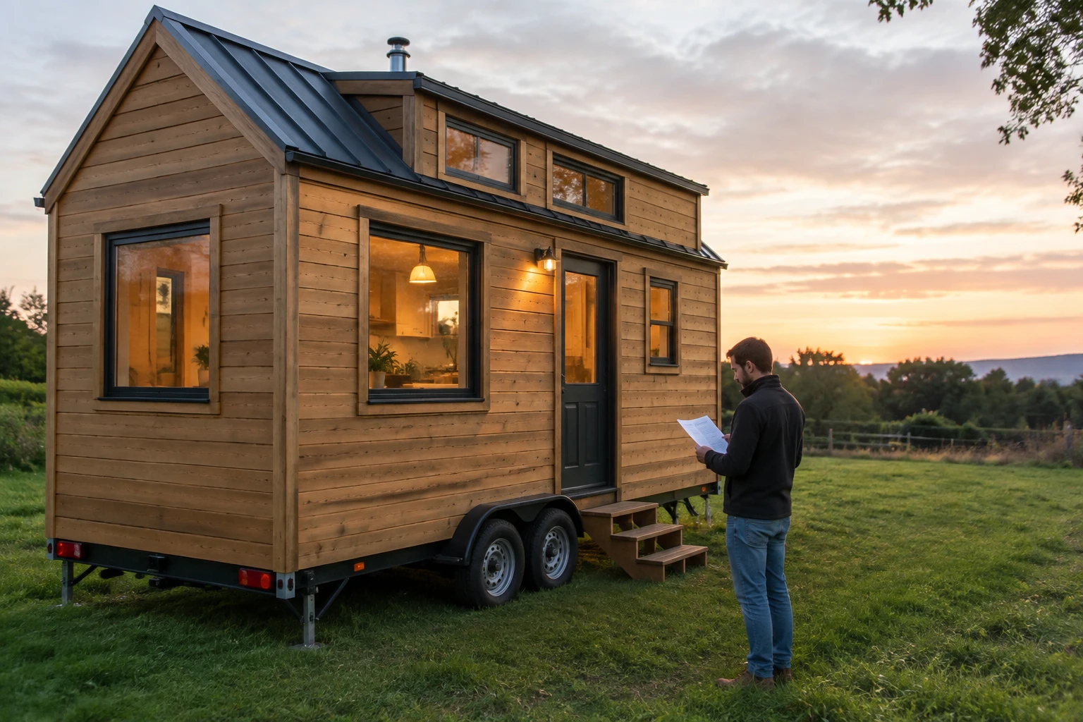 Tiny house prix : de 60 000 à 85 000 € clé en main, hors terrain